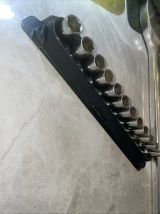 SNAP ON TOOLS USA 12pc 3/8" Drive Metric 6 PT Semi Deep Socket Set 212FSMSY - Picture 1 of 3