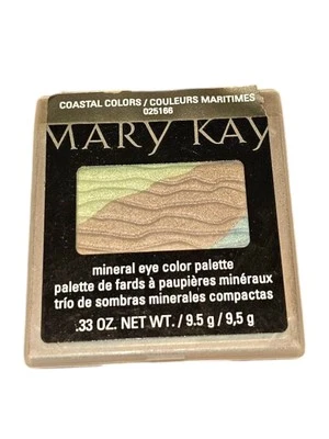 New Mary Kay Mineral Eye Color Palette Coastal Colors Full Size - Image 1 of 2