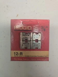 RIDGID 3/8" NPT Pipe Threading Dies 12R FITS OO-R, 111-R, O-R, 11-R, 30-A - Picture 1 of 3