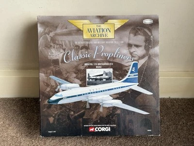 Corgi Aviation Archive Bristol 175 Britannia 312, BOAC, 1:114 Scale, Boxed, VGC. - Image 1 of 4
