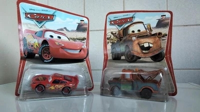 MATTEL 'COCHES' LIGHTNING MCQUEEN Y MATER MODELOS VENDIDOS COMO UN PAR. H6406/8 Foto 1 de 4