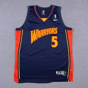 Camiseta de Colección Golden State Warriors Baron Davis #5 NBA Reebok Para Hombres Longitud 2XL +2 - Imagen 1 de 12