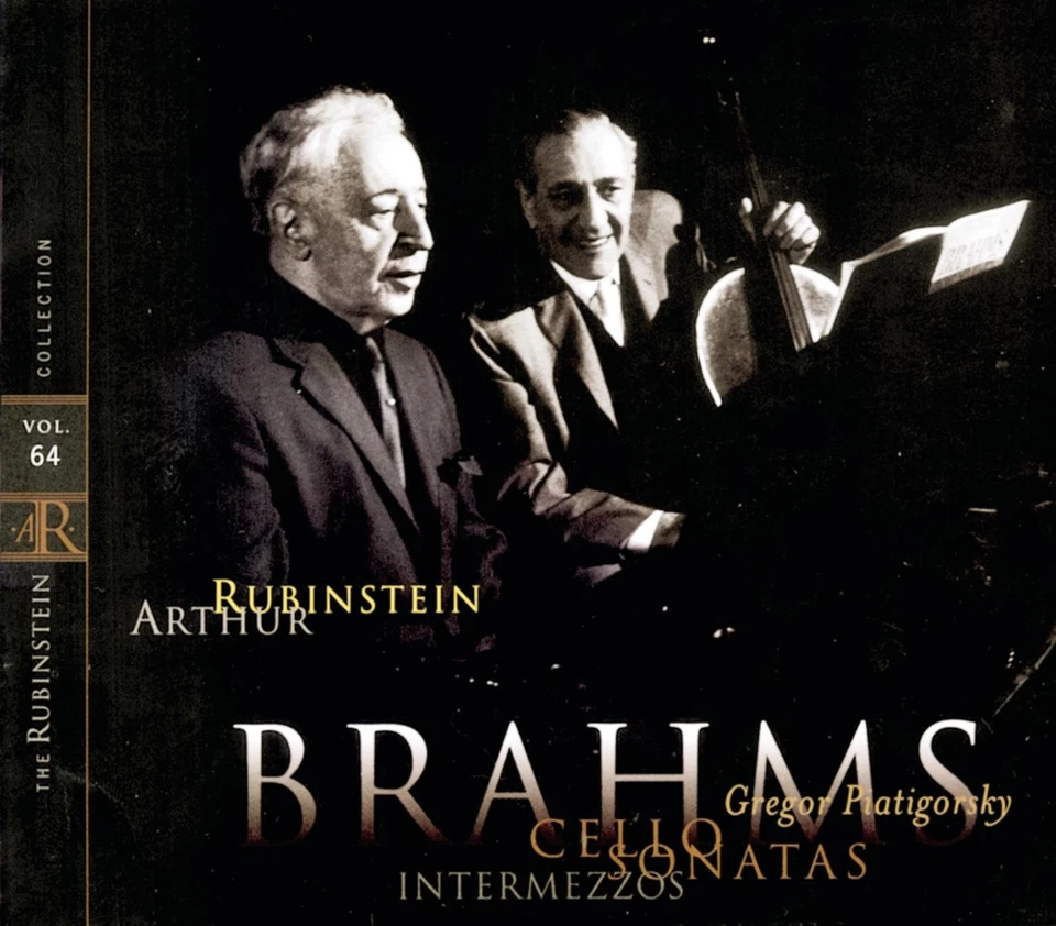 Rubinstein Collection, Vol. 64: All Brahms: Sonatas Nos. 1 & 2 for Cello and P.. - Image 1 of 1