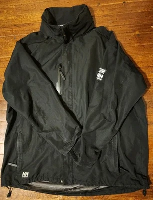 Abrigo negro para hombre Helly Hansen talla 4XL Foto 1 de 4