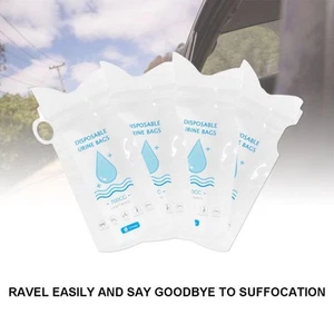 12pcs 700ML Urinal Bags - Emergency Vomit Pee Bags for Travel Outdoors - Picture 1 of 7