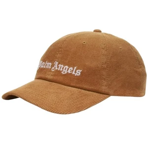 Palm Angels Logo Cord Braun Cap - Bild 1 von 3
