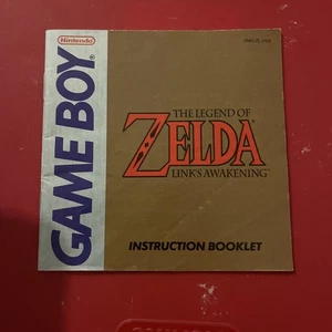 Legend of Zelda Link's Awakening Nintendo Game Boy Bedienungsanleitung Booklet - Bild 1 von 5