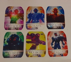 2023 Upper Deck Marvel What If Infinity stone Ultron Metal 6-Card Set - Picture 1 of 2
