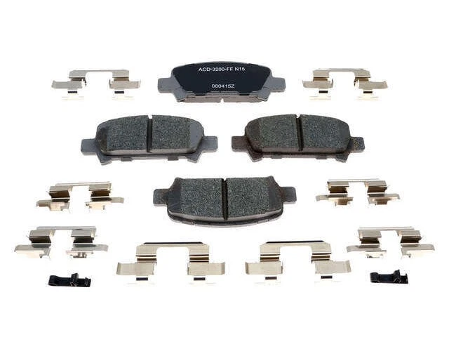 Rear Brake Pad Set For 2003-2006 Subaru Baja 2005 2004 NM613NS Silver Ceramic - Image 1 of 1