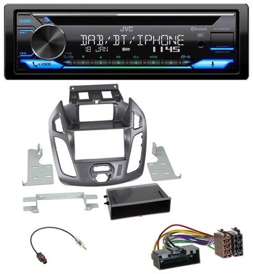 JVC Bluetooth MP3 USB DAB CD Autoradio für Ford Transit Connect 12-18 Display Pe - Bild 1 von 4