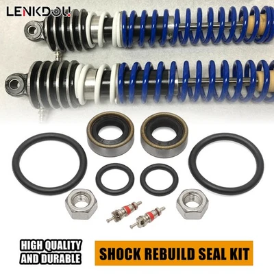 Shock Rebuild Seal Kit Steeler 1/2" Shaft Steelers Trackers Ahrma Vintage Twin - Image 1 of 4