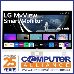 24.5" LG 25SR50F-W FHD IPS Smart Monitor with WebOS and Speakers - Picture 1 of 1