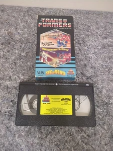 The Transformers See & Read VHS (1985) Satellite of Doom When Continents Collide - Picture 1 of 6