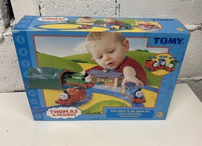 Thomas And Friends Vintage Pull Back N Go Train Track Play Set - TRACK SET ONLY  - Image 1 of 4