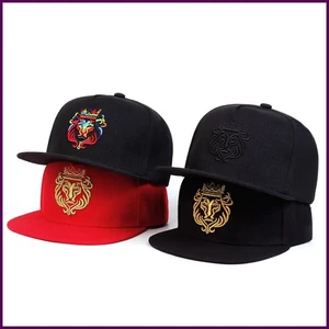 Unisex Corona de León Bordada Gorras de Béisbol Ajustables Exterior Hip-hop Sombreros para el Sol - Imagen 1 de 28
