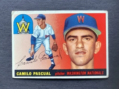 Feria Camilo Pascual 1955 Topps #84 Foto 1 de 2