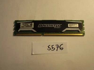 Crucial Ballistix 2GB PC3-12800 1600Mhz DDR3 DESKTOP MEMORY RAM (5576) - Image 1 of 2
