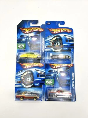 Lot Of 4 Hot Wheels NEW Swoop Coupe, 69 El Camino x2, Ferrari 333 SP (o) - Image 1 of 4
