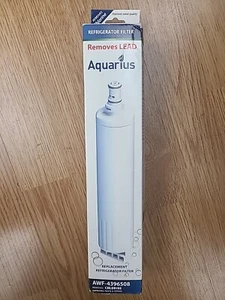 Aquarius Refrigerator Filter AFW-4396508 Removes Chlorine and Lead Made In USA - Picture 1 of 8