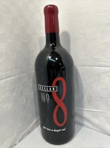 Etched Cellar No. 8 California Red Blend Wine double magnum RARE display bottle - Picture 1 of 4