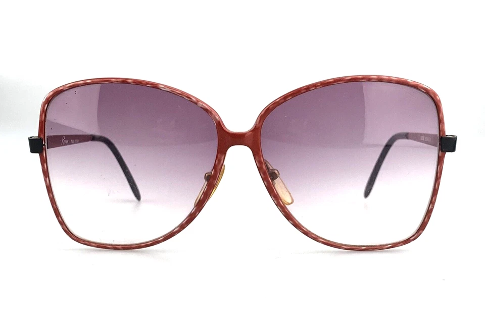 Gafas de sol vintage Revue mod. S5124 Burdeos Mariposa Grande Italia Años 80 Foto 1 de 4