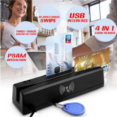 High quality Magnetic card reader IC card reader YL160 Four in one card reader - Image 1 of 4