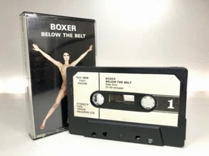 Boxer BELOW THE BELT Cassette VIRGIN TCV2049 **UK 1ST ISSUE 1975** VERY SCARCE - Picture 1 of 9