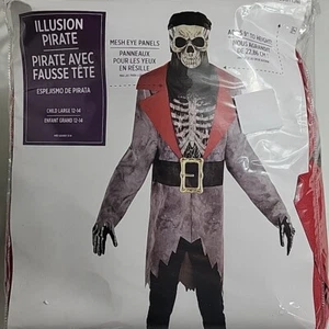 Illusion Pirat Karibik Anzug selbst Verkleidung Halloween Kinderkostüm - Bild 1 von 4