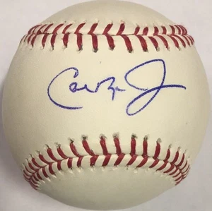 CAL RIPKEN JR. SIGNED RAWLINGS OMLB BASEBALL BALTIMORE ORIOLES IRONMAN HOF AUTO - Picture 1 of 1