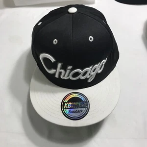 Guión KBETHOS SnapBack Chicago ala plana negra CP2 - Imagen 1 de 7