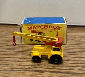 Matchbox No 11 Jumbo Crane with original Type E box - Picture 1 of 11