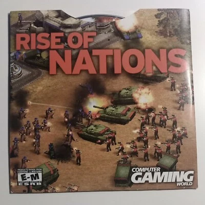 Rise Of Nations (August 2003, #229) Demo Computer Gaming World Windows PC Game - Image 1 of 4