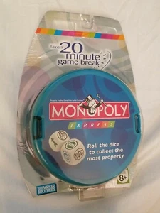 Parker Bros. Monopoly Express Dice Game Ages 8 and Up 2 to 4 Players - Picture 1 of 3