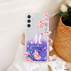 Personalised Liquid Glitter Phone Case For Samsung Galaxy A55 A15 S24 S23 Cover