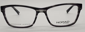 Nomad Morel 2937N Purple/Black GP 051 Plastic Eyeglasses Frame 55-16-135 France - Picture 1 of 4