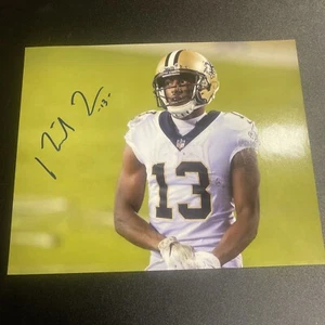 Michael Thomas Autographed Saints 8x10 photo! All Pro! Star Wide Out! - Picture 1 of 1