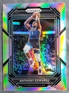 2022-23 Panini Prizm - Silver Prizm #56 Anthony Edwards - Picture 1 of 2