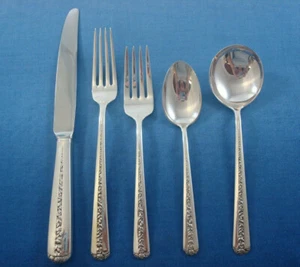 Rambler Rose by Towle Sterling Silver Flatware Set for 12 Service 65 Pieces - Picture 1 of 9