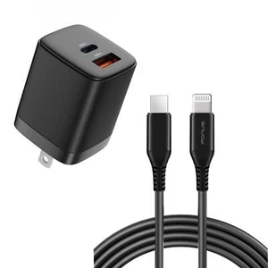 FOR IPHONES IPODS IPADS 38W PD HOME CHARGER FAST TYPE-C 6FT LONG CABLE USB-C - Picture 1 of 6