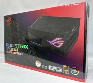 ASUS ROG Strix 1200W Gold Aura Edition Fully Modular PSU 80+ Gold - NEW SEALED! - Picture 1 of 7