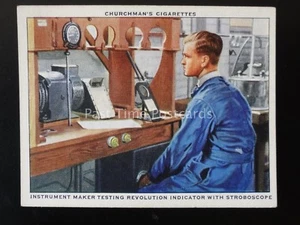 No.11 TESTING WITH STROBOSCOPE The R.A.F. at Work RAF Churchman 1937 - Picture 1 of 1