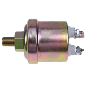 Oil Pressure Sender, VDO type, 0-80 psi, 10-180 ohms, w/16 psi Low Alarm switch - Picture 1 of 5