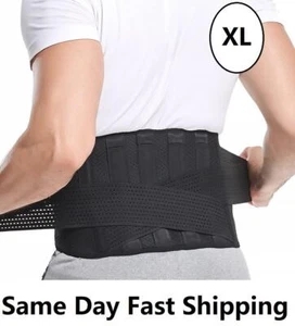XL (45.3" - 55.1") Back Brace Belt Unisex, Lumbar Back Support for Better Back - Picture 1 of 7