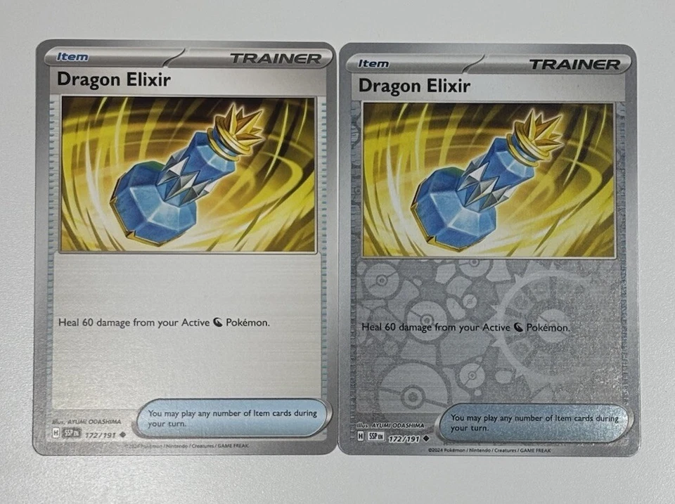 Dragon Elixir 172/191 Sv08: Surging Sparks 1 Regular 1 Reverse Holo. - Image 1 of 1