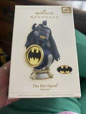 The Bat-Signal Batman 2006 Hallmark Keepsake Ornament QXI6153 Magic with Light