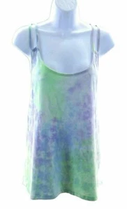 Southern Spirit Women's Grape Burst Tie Dye Racerback Tank Top Size Medium - Bild 1 von 12