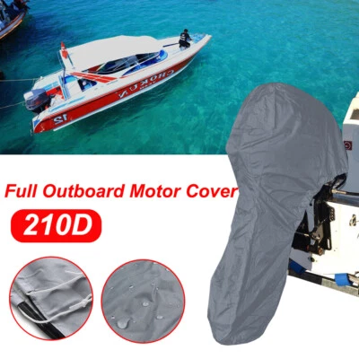 Aussenbordmotor Aussenborder Motorabdeckung Komplettabdeckung Schutzhülle 210D - Bild 1 von 4