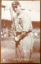 1922 Exhibits W461 HARRY HEILMANN | Postcard Back | GRADEABLE | 100 YEARS OLD