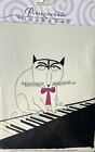 TOMI UNGERER “Cats As Cats Can” Mousepad Cat Playing Piano SEALED 7.75” x 9.25”