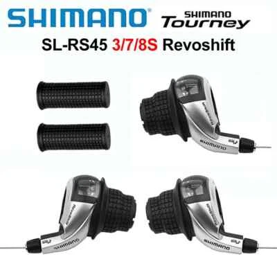 SL-RS45 3X7s 3X8s Grip Twist Shifter 21S24s MTB Bicycle Bike Shifting Lever Comb - Image 1 of 4